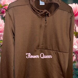 Amazon Essentials Men's Brown Zip-Up Sweater